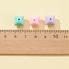 42Pcs Opaque Acrylic Beads SACR-FS0001-15-4