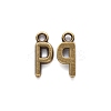 Tibetan Style Alloy Pendants TIBE-S108-108P-AB-NR-2
