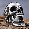 Skull 304 Stainless Steel Finger Rings for Men FS-WGF2445-04-3