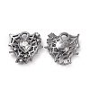 Rack Plating Alloy Glass Pendants LS-FIND-I037-37A-1