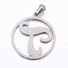 Non-Tarnish 304 Stainless Steel Pendants STAS-K162-073P-2