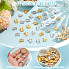 120Pcs 2 Colors Alloy Chandelier Components Links FIND-GO0003-32A-5