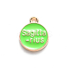 Alloy Enamel Pendants LS-X-ENAM-S124-01A-06F-3