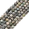Natural K2 Stone Beads Strands G-K405-B03-8mm-3