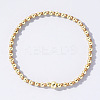 Bohemian Style Seed Beaded & Pearl Stretch Bracelet for Women XY5299-5-1