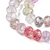 Transparent Glass Beads Strands GLAA-T023-8mm-A15-3