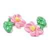 Opaque Resin Cabochons RESI-G072-04F-2