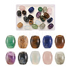20Pcs 10 Style Natural & Synthetic Mixed Gemstone European Beads G-CD0001-06-1