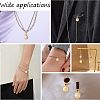 15Pcs Natural Cultured Freshwater Pearl Copper Wire Wrapped Pendants PALLOY-CJ00035-7