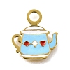 304 Stainless Steel Enamel Charms STAS-K263-87G-1