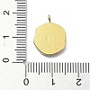 Ion Plating(IP) 304 Stainless Steel Pendants STAS-B058-23G-03-3