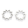 Tibetan Style Alloy Linking Rings PALLOY-T075-207AS-1