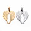 304 Stainless Steel Pendants STAS-E135-03-1