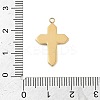 304 Stainless Steel Rhinestone Pendants STAS-P430-01A-G02-3