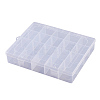Rectangle Plastic Bead Storage Containers CON-Q024-15-1