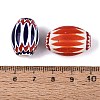 Handmade Millefiori Glass Barrel Beads LA-N002-09-3