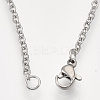Non-Tarnish 201 Stainless Steel Pendant Necklaces LS-NJEW-T009-JN035-1-40-3