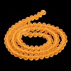 Transparent Glass Beads Strands EGLA-A034-T8mm-MD05-4