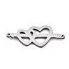 Non-Tarnish 304 Stainless Steel Link Connectors STAS-T059-06P-2