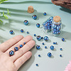 100Pcs 4 Styles Electroplated Synthetic Non-magnetic Hematite Beads G-TA0002-90-6