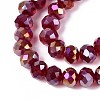 Electroplate Glass Bead Strands LS-EGLA-J047-6x4mm-AB07-3