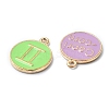 (Defective Closeout Sale)Alloy Enamel Pendants ENAM-XCP0001-41A-G-3