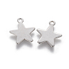 Tarnish Resistant 201 Stainless Steel Charms STAS-L233-031B-P-2