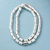 Electroplated Synthetic Non-magnetic Hematite Beads Strands G-Q1009-I02-01-3