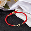 1Pc Adjustable Nylon Cord Slider Bracelets for Women BJEW-LP0001-32C-02-3