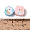 Handmade Polymer Clay Beads CLAY-H005-08-3