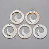 Natural Freshwater Shell Pendants X-SHEL-R021-07-1