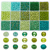 180G 15 Style 8/0 Glass Round Seed Beads SEED-AR0001-19-1