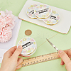 4 Rolls Copper Jewelry Craft Wire CWIR-SC0001-07-3