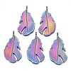Rainbow Color Alloy Pendants PALLOY-N156-190-NR-1