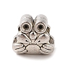 Tibetan Style Alloy European Beads TIBE-Q090-63AS-1