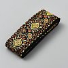 Ethnic Style Floral Pattern Embroidery Polyester Ribbons OCOR-XCP0003-16D-2