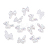 Bowknot Rainbow Iridescent Plating Acrylic Cabochons PACR-B003-03-1