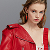 Alloy Enamel Pendants FIND-SC0018-15B-7