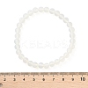 Opalite Beaded Stretch Bracelets BJEW-D446-B-07-8