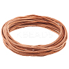 5M DIY Frosted Cowhide Leather Cord OCOR-GF0004-97A-04-1