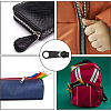 Nylon Closed-end Zipper and Zinc Alloy Zipper Sliders Zipper Head DIY-BC0011-64-8