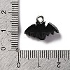 Halloween Theme Opaque Resin Pendants RESI-D075-01F-3