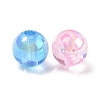 Eco-Friendly Transparent Acrylic Beads X-PL733M-2