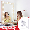 15 Sets Acrylic Diamond Hook Hangers for Jewelry Necklace FIND-GA0003-46-6