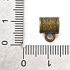 Tibetan Style Alloy Tube Bails TIBE-L008-13AB-3