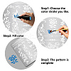 Stainless Steel Cutting Dies Stencils DIY-WH0238-092-4