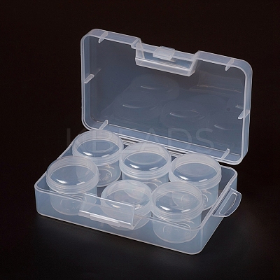 Plastic Bead Containers CON-L022-06-1