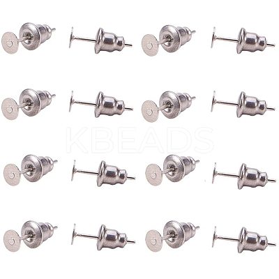 304 Stainless Steel Earring Findings Sets STAS-PH0010-26P-1