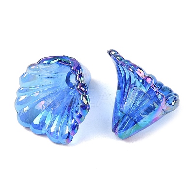 Transparent Acrylic Bead Caps OACR-G054-03C-1