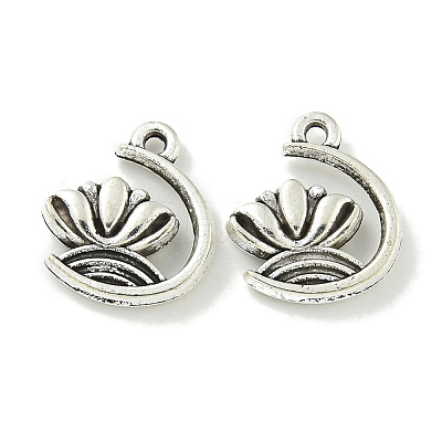 Tibetan Style Alloy Pendants TIBE-I026-6025AS-1